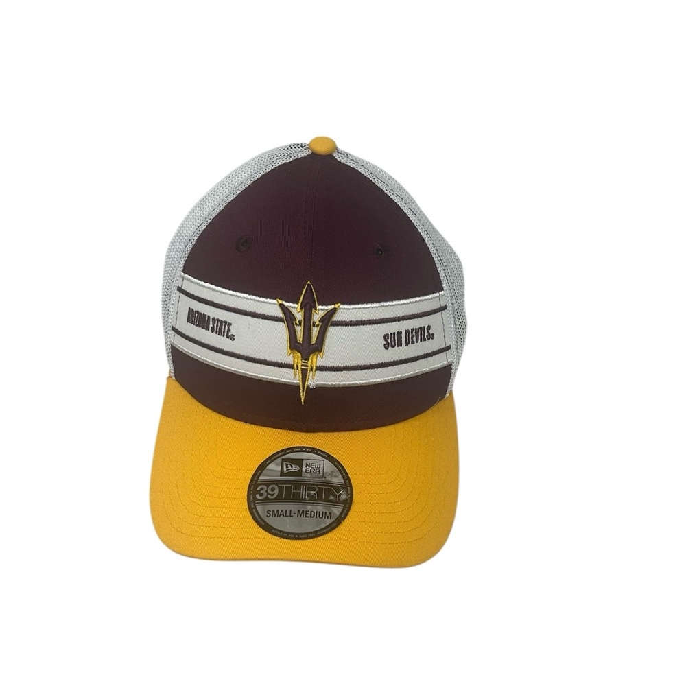 Arizona State Sun Devils New‎ Era Flex Fit Hat Cap Size Small/Medium
